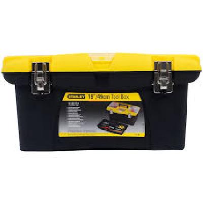 STANLEY PLASTIC TOOL BOX 485MM-19"